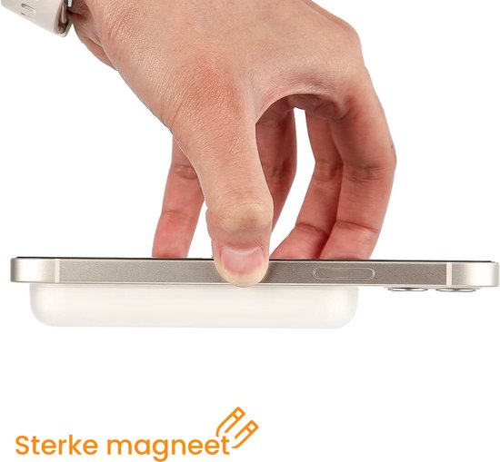 YONO Siliconen Case geschikt voor Apple Magsafe Battery Pack - Back Cover Hoesje - Beschermhoes - Transparant