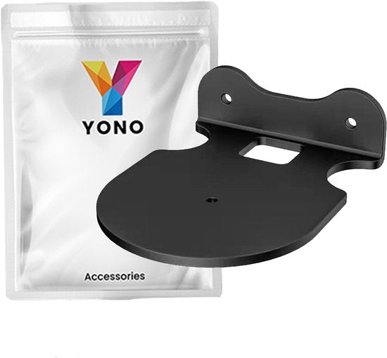 YONO Wandplank voor Smart Speaker - Wall Mount Universeel - Muurbeugel Houder Zwevend - Geschikt Voor Sonos Play / Google Nest Home Mini / Apple Homepod / Amazon Echo / IP Camera / Wifi Router - Zwart