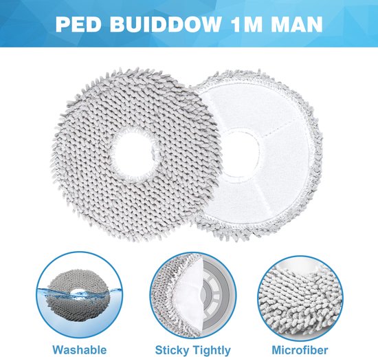 YONO Accessoires Set geschikt voor Dreame L10S Pro - Gen2 - Ultra - Robotstofzuiger Onderdelen - 13in1