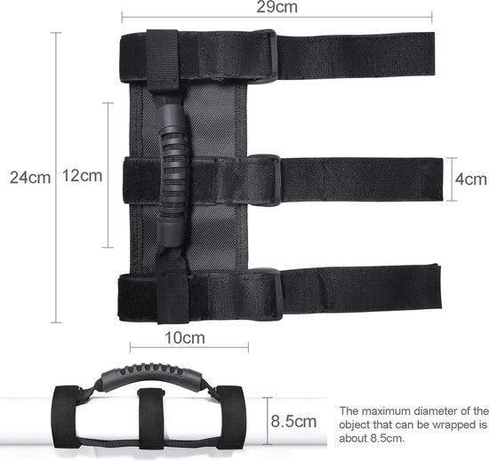 YONO Elektrische Step Draagtas - Tas - Accessoires - Zwart