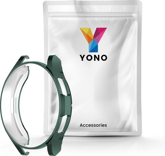 YONO Bumper geschikt voor Samsung Galaxy Watch 6 Classic - 47mm - Hoesje - Case - Donkergroen