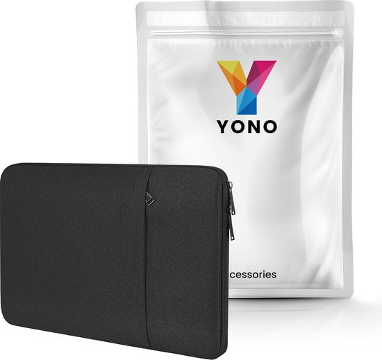 YONO Laptophoes 14 Inch - Hoes - Laptoptas - Sleeve Tas - geschikt voor Macbook Pro - Zwart