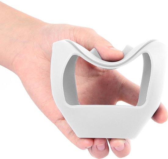 YONO Soft Case geschikt voor JBL Clip 5 - Siliconen Hoesje - Wit