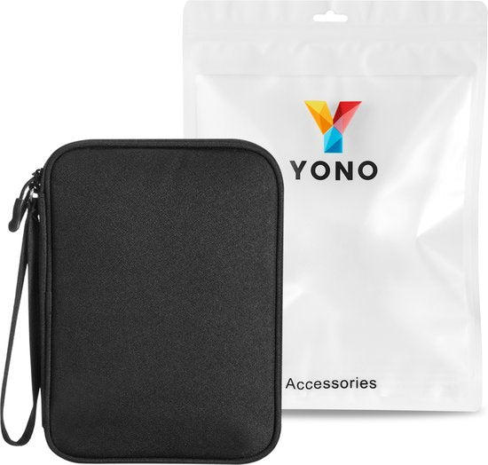 YONO Kabel Organiser Tas - Kabeltas - Organizer Etui - Opbergtas voor Kabels en Accessoires - Zwart