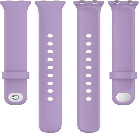 YONO Siliconen Bandje geschikt voor Oppo Watch 41mm – Paars