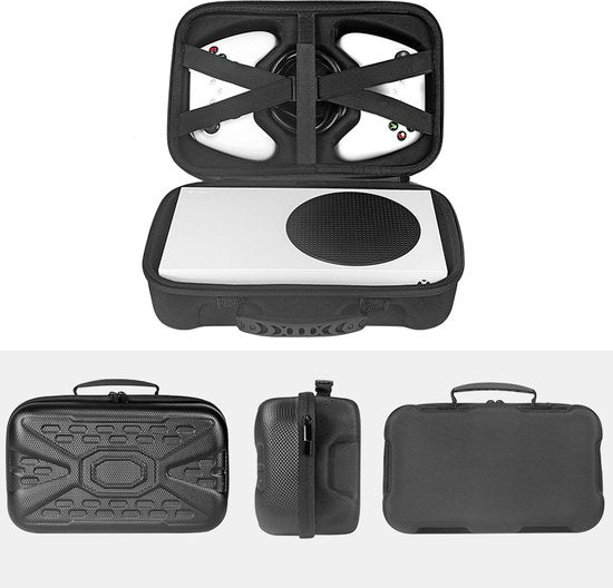 YONO Koffer geschikt voor Xbox Series S - Tas voor Console en Accessoires - Case - Draagtas - Zwart