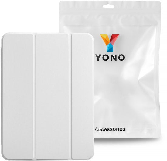 YONO Hoes geschikt voor iPad 10e Generatie - 2022 - 10.9 inch - Case Cover - Tablet Hoesje - Wit