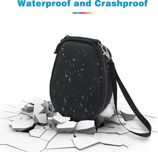 YONO Beschermhoes geschikt voor Shokz OpenRun - Pro - 2 - Mini - OpenMove - AfterShokz Aeropex - Trekz - Titanium - Air - Hard Case - Hoesje - Zwart