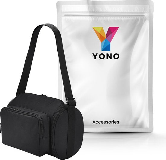 YONO Case geschikt voor Sonos Move / Move 2 - Bescherm Hoes met Draagriem - Zwart