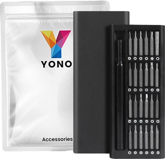 Professionele Precisie Schroevendraaierset 24-Delig Magnetisch - Gereedschap geschikt voor Laptop / Camera / Smartphone / iPhone / Tablet / Macbook / Brillen / Horloges / Uurwerk