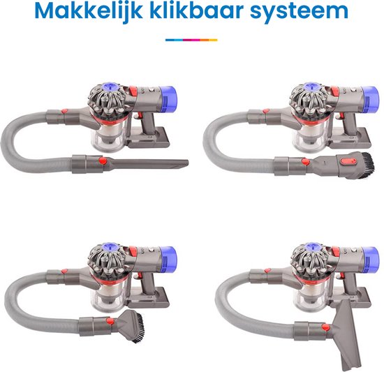 YONO Flexibele Slang Geschikt Voor Dyson V15 / V11 / V10 / V8 / V7 Steelstofzuiger - Stofzuigerslang Uitrekbaar Verlengstuk - Stofzuiger Accessoires Onderdelen