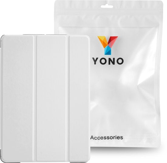 YONO Hoes geschikt voor iPad 9 10.2 inch - 9e Generatie - 8e - 7e - 2021 - 2020 - 2019 - Case Cover - Tablet Hoesje - Wit