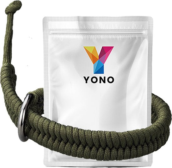 YONO Nylon Camera Polsband Universeel – Wrist Strap – Handvat Grip – Hand Riem geschikt voor Canon / Nikon / Sony - Donkergroen