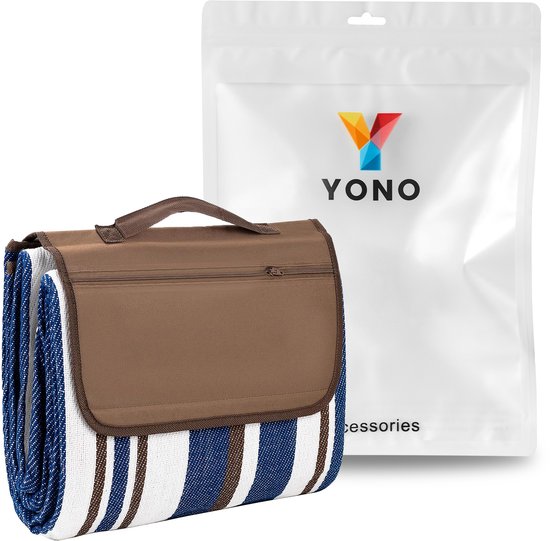 YONO Picknickkleed Waterdicht - 200 x 150 cm - Picknickdeken - Strandlaken - Buitenkleed XL