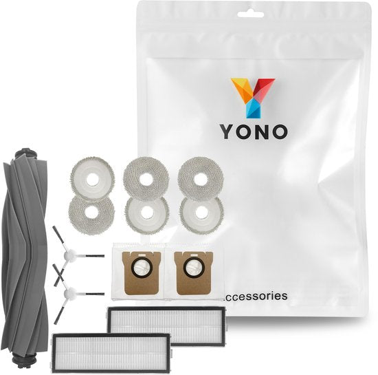YONO Accessoires Set geschikt voor Dreame L10S Pro - Gen2 - Ultra - Robotstofzuiger Onderdelen - 13in1
