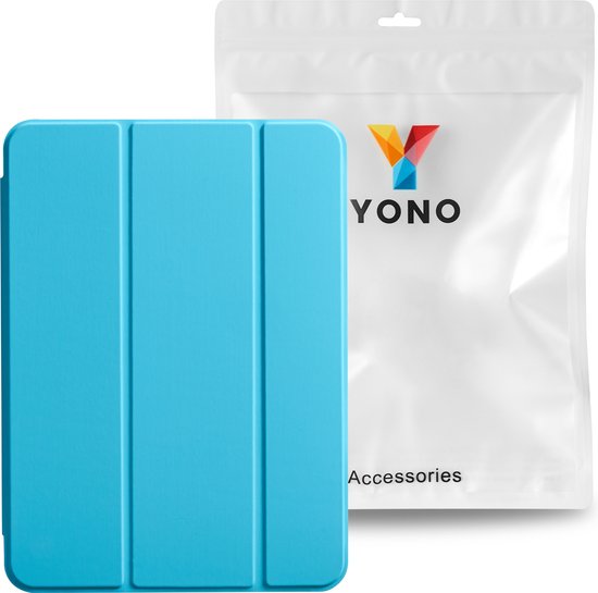 YONO Hoes geschikt voor iPad 10e Generatie - 2022 - 10.9 inch - Case Cover - Tablet Hoesje - Lichtblauw