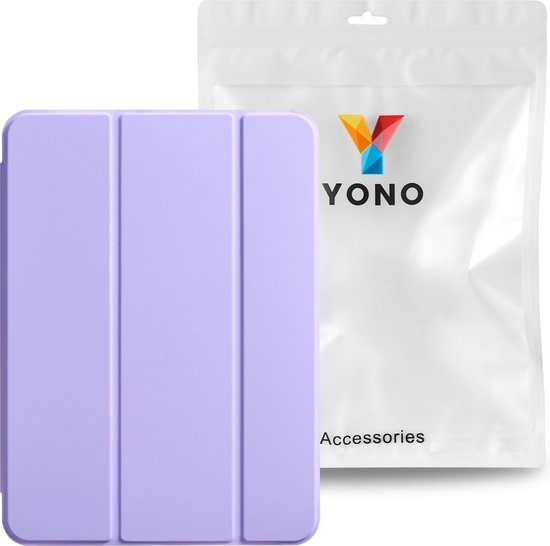 YONO Hoes geschikt voor iPad 10e Generatie - 2022 - 10.9 inch - Case Cover - Tablet Hoesje - Lila