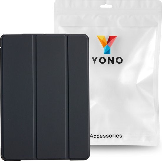 YONO Hoes geschikt voor iPad 9 10.2 inch - 9e Generatie - 8e - 7e - 2021 - 2020 - 2019 - Case Cover - Tablet Hoesje - Zwart