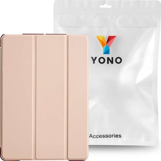 YONO Hoes geschikt voor iPad 9 10.2 inch - 9e Generatie - 8e - 7e - 2021 - 2020 - 2019 - Case Cover - Tablet Hoesje - Roze