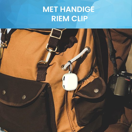 YONO Soft Case geschikt voor JBL Wave 300TWS - Hoesje met Clip - Wit