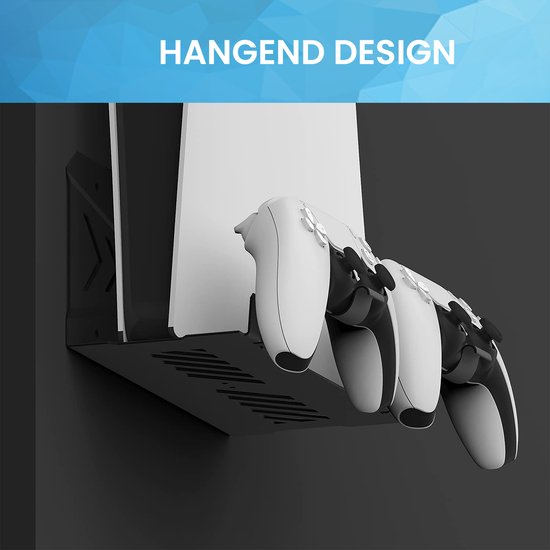 YONO Muurbeugel geschikt voor Playstation 5 - Wall Mount Beugel Houder voor PS5 en Accessoires - Zwart