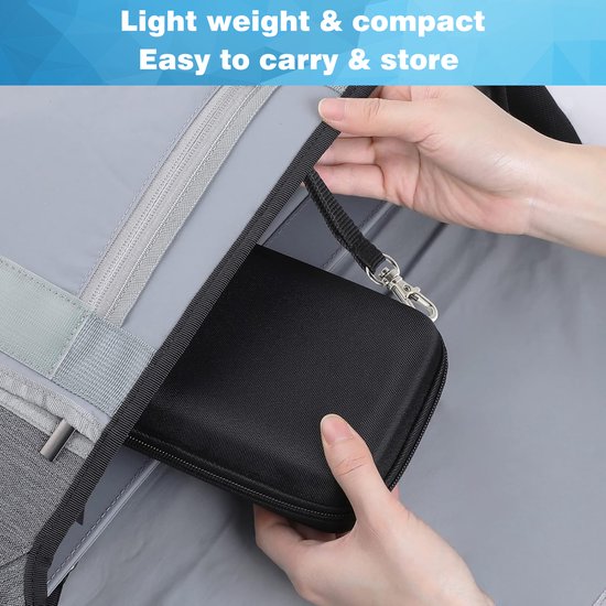 YONO Game Card Case geschikt voor Nintendo Switch - 80 Slots - Spellen Opbergen Hoes - Zwart