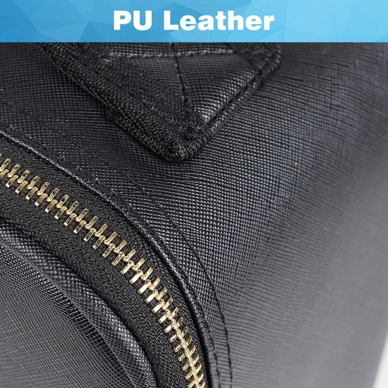 YONO Make Up Tas met Organizers - Beautycase Koffer - Dames en Meisjes - Zwart