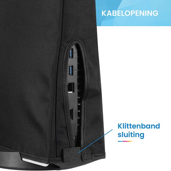 YONO Beschermhoes geschikt voor Playstation 5 - Stofkap - Hoes - PS5 Accessoires - Zwart