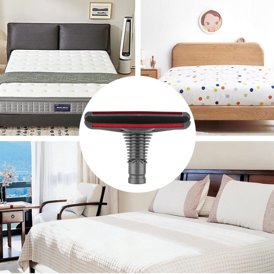 YONO Opzetstuk Accessoires Set geschikt voor Dyson V15 V11 V10 V8 - Mondstuk - Zuigmond - Borstel - Onderdelen Steelstofzuiger - 6in1 Accessoires