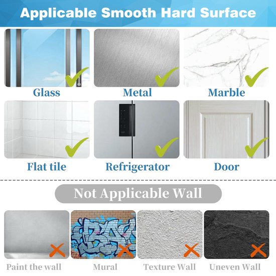 YONO Plakspijker Set - 20 Stuks - Klevende Spijker - Zelfklevende Haakjes - Plak Schroef - Plakhaakjes