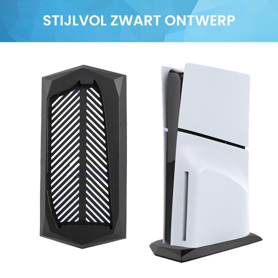 YONO Standaard Vertical geschikt voor Playstation PS5 SLIM - Stand - Houder - Accessoires - Zwart