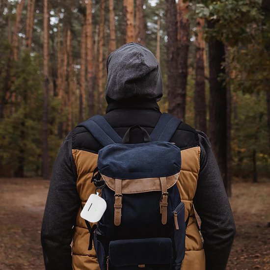 YONO Soft Case geschikt voor Jabra Elite 8 Active / Elite 10 - Siliconen Hoesje - Wit