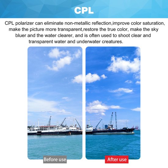 YONO Filter Set geschikt voor DJI Mini 4 Pro - Cpl - Uv - ND8 16 32 64 - Accessoires