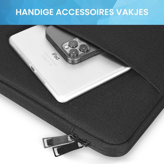 YONO Laptophoes 14 Inch - Hoes - Laptoptas - Sleeve Tas - geschikt voor Macbook Pro - Zwart