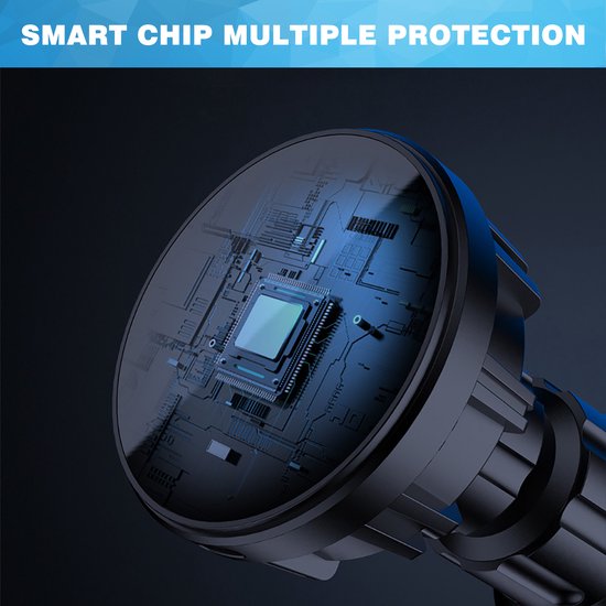 YONO Telefoonhouder Auto Magnetisch - Autohouder - Magnetische Oplader USB-C - geschikt voor Magsafe - Ventilatie Bevestiging - Zwart