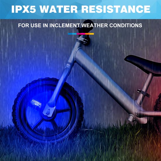 YONO Spaakverlichting Fiets - Spaakreflectoren Wielverlichting met Bewegingssensor - Fietswiel Verlichting - 2 Stuks