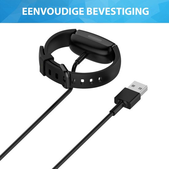 YONO Oplaadkabel geschikt voor Fitbit Inspire 3 - Oplader - 1 M