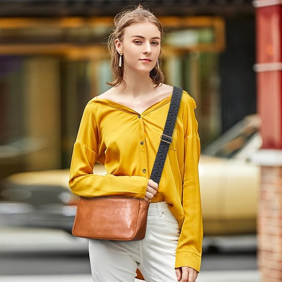 Bandoulière pour sac YONO - Bandoulière réglable - Zwart