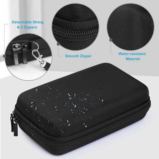 YONO Game Card Case geschikt voor Nintendo Switch - 80 Slots - Spellen Opbergen Hoes - Zwart