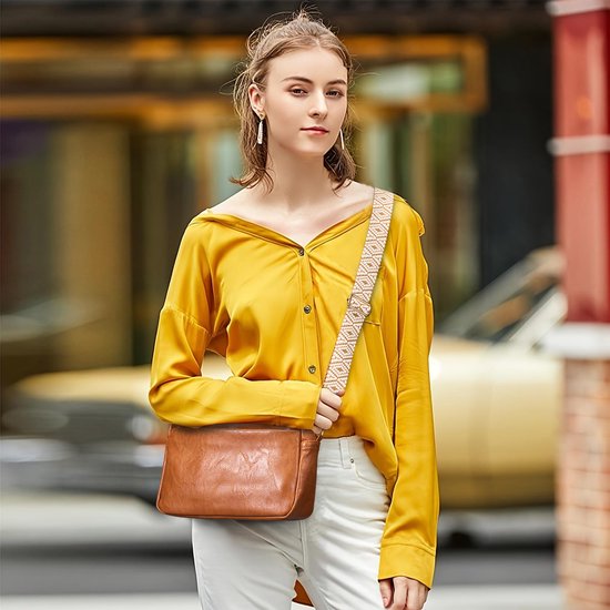 Bandoulière pour sac YONO - Bandoulière réglable - Marron clair