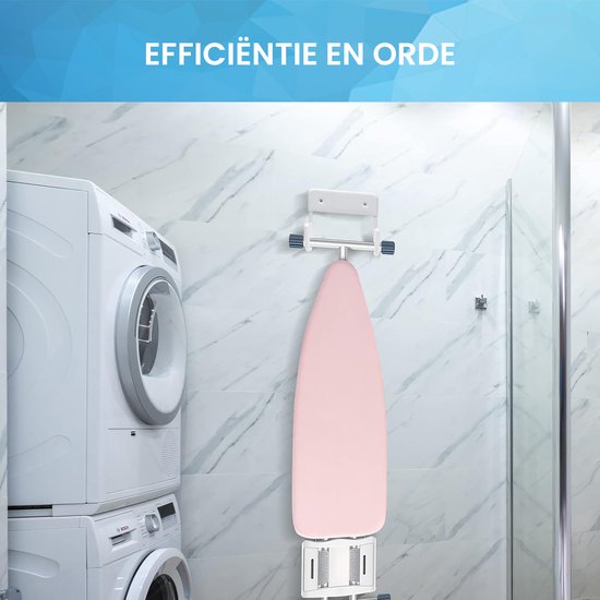 YONO Strijkplank Ophangsysteem - Ophangen Houder Haak - Wit