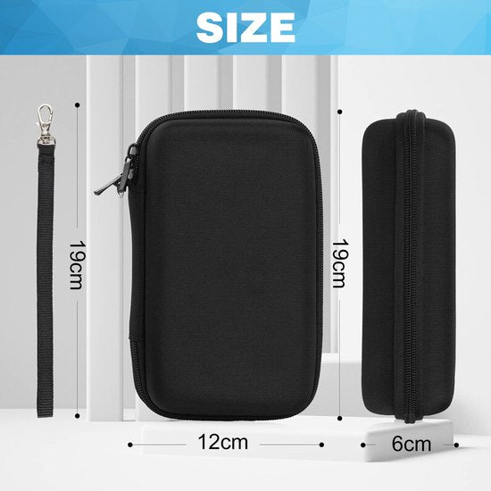 YONO Game Card Case geschikt voor Nintendo Switch - 80 Slots - Spellen Opbergen Hoes - Zwart