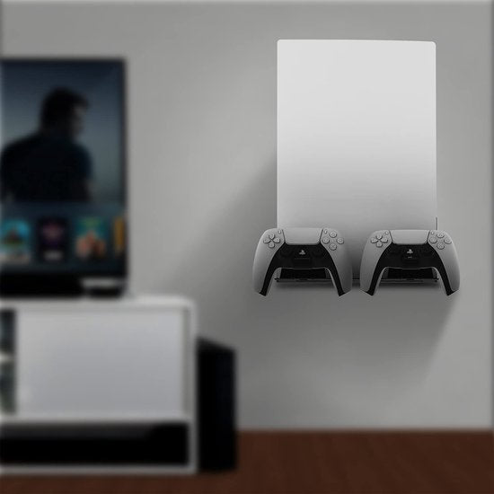 YONO Muurbeugel geschikt voor Playstation 5 - Wall Mount Beugel Houder voor PS5 en Accessoires - Zwart