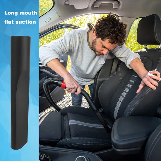 YONO Stofzuiger Zuigmond Set - 6 Stuks - Universeel Opzetstuk - geschikt voor Miele - Philips - AEG - Karcher - Bosch - Borstel - Mondstuk - Hulpstukken - Onderdelen