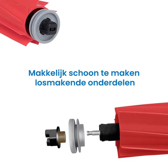 YONO Accessoires Set geschikt voor Xiaomi Mi Roborock S7 / S7+ / S7 MaxV / S7 MaxV Plus / S7 MaxV Ultra - Vervangbare Robot Stofzuiger Onderdelen - Filter, Mop en meer - 14 in 1