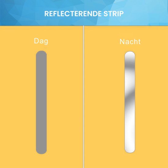 YONO Regenhoes Rugzak Waterdicht - Backpack Hoes - Reflecterend - 20 tot 29 Liter - Geel - S