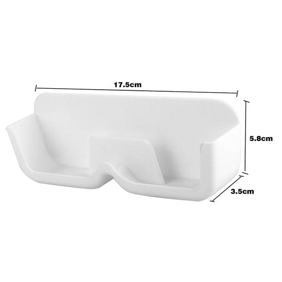 YONO Brilhouder Zelfklevend - Brillenhouder Muur - Brillenstandaard - Brillen Opbergsysteem Organizer - Brillenrek - Wit