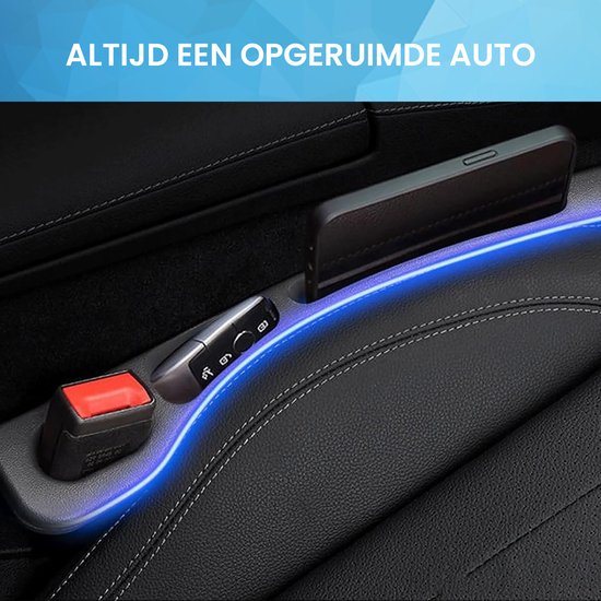 YONO Autostoel Vuller Organizer - Gap Filler - Auto Accessoires - 2 Stuks