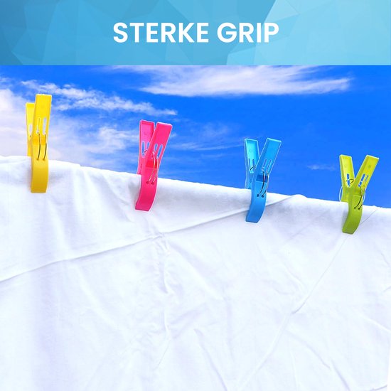 YONO Strandlaken Knijpers - Grote Handdoek Klemmen - Badlaken Clips - 16 Stuks