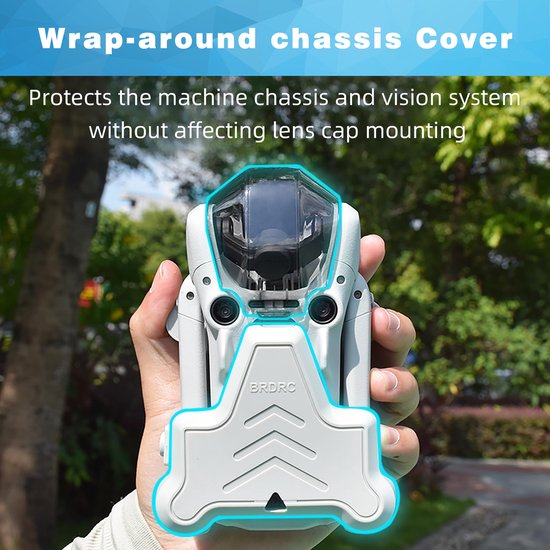 YONO Propeller Guard geschikt voor DJI Mini 4 Pro - Houder - Bescherming Accessoires - Grijs